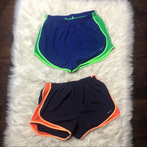 Nike Pants - NWOT Nike dry-fit multicolored running shorts